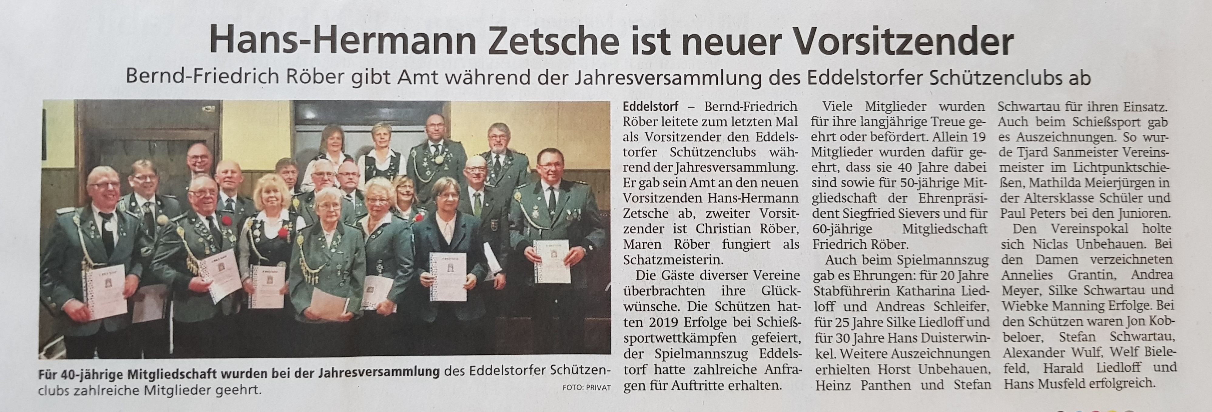 Hans-Herrmann Zetsche ist neuer Vorsitzender